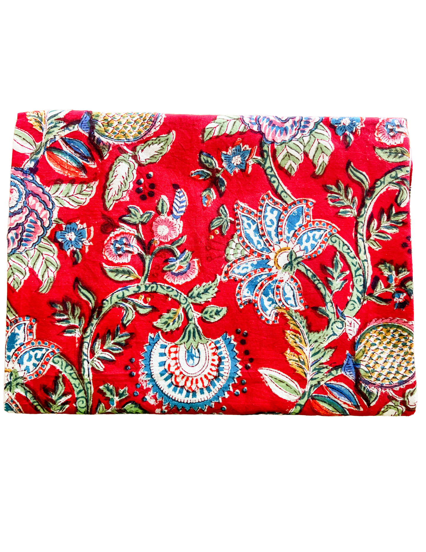 Red Floral Tablecloth - Coastal Brahmin