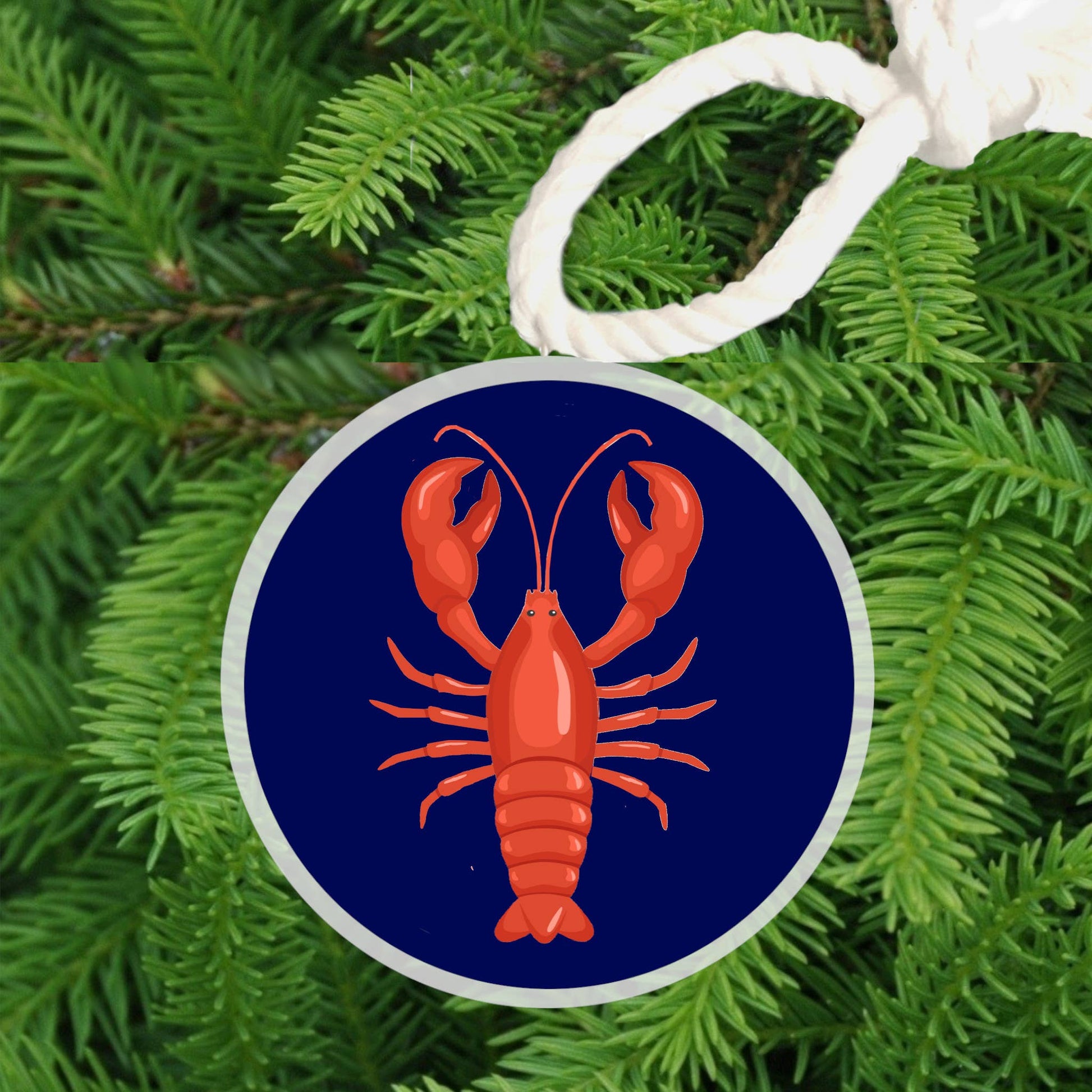 Christmas Ornament - Coastal Lobster - Coastal Brahmin