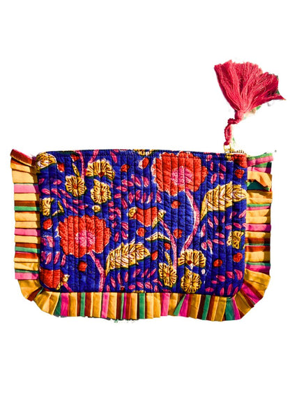 Hand Block Printed Clutch