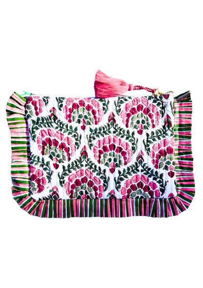 Hand Block Printed Clutch