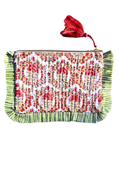 Hand Block Printed Clutch