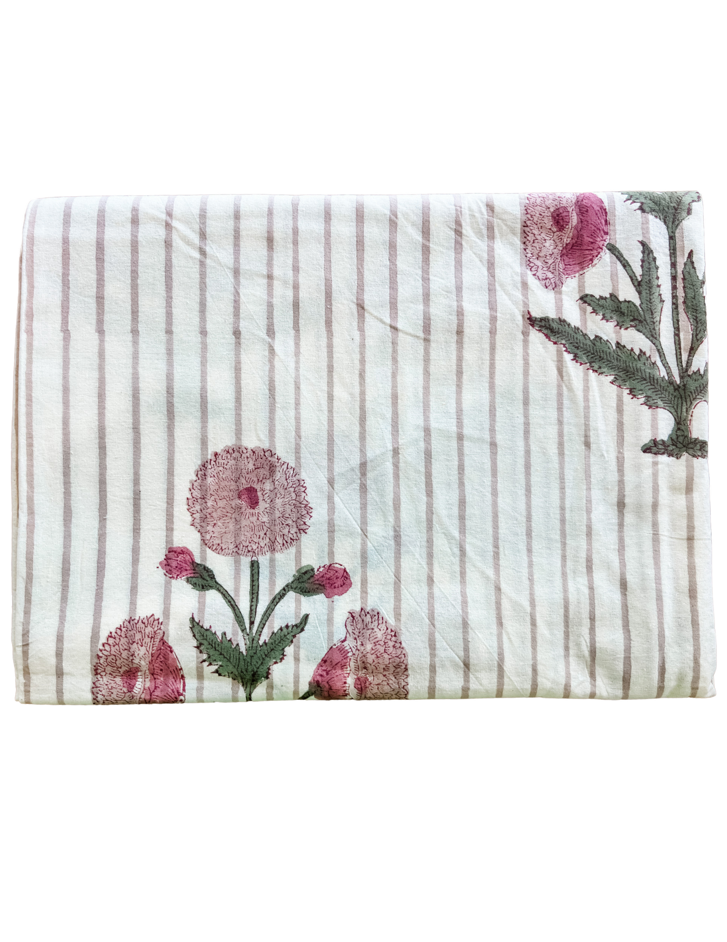 Pink Flower Tablecloth - Coastal Brahmin