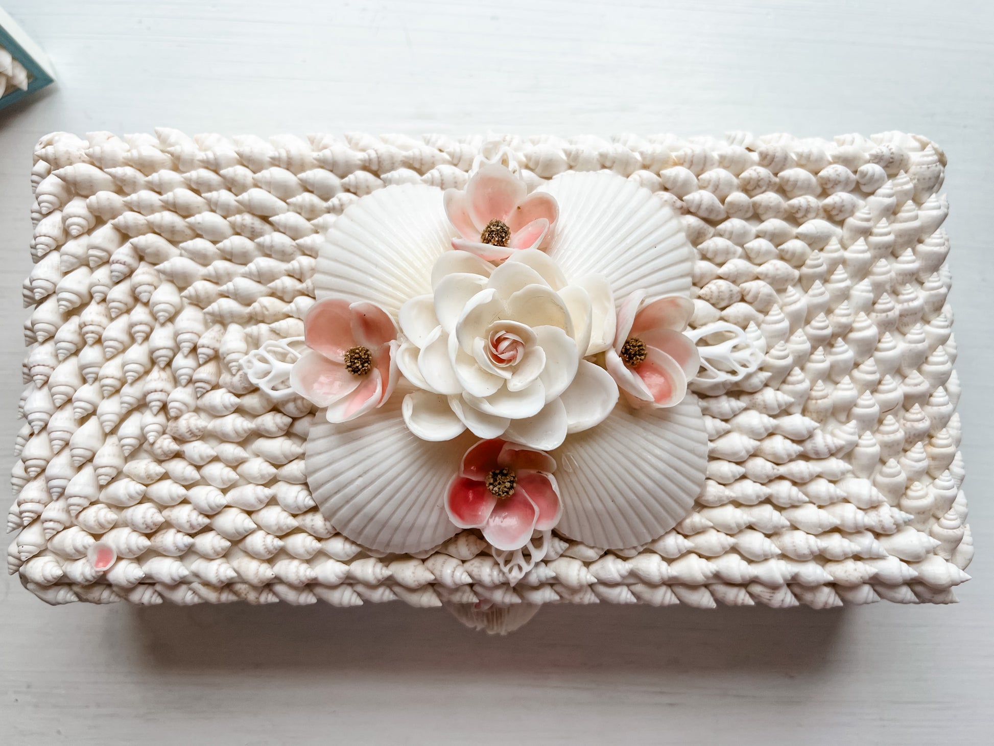 Seashell Jewelry Box by Designs by Kathryn Kelley Perkins - Coastal Brahmin