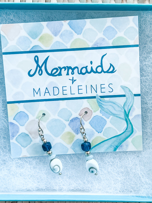 Mermaids & Madeleines Mermaid Money Earings