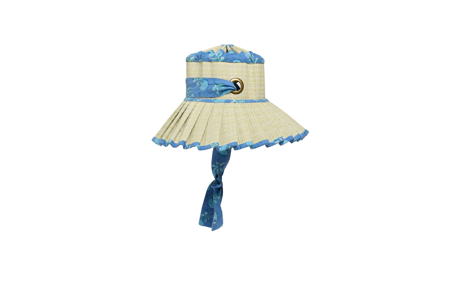 Lorna Murray x Coastal Brahmin Seven Seas Pleated Hat - Coastal Brahmin