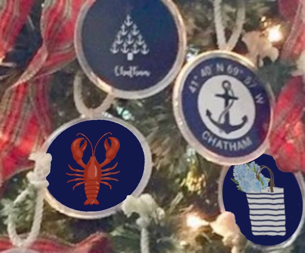 Christmas Ornament - Coastal Lobster - Coastal Brahmin