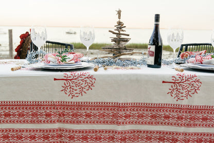 Christmas Tablecloth - Coastal Brahmin