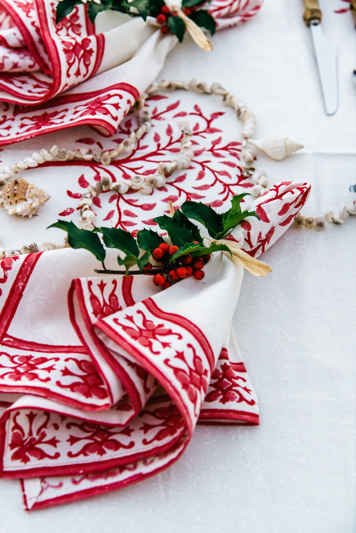 Christmas Tablecloth - Coastal Brahmin